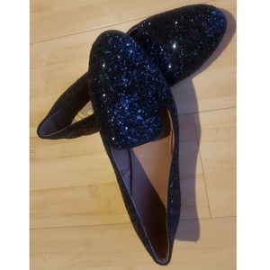 Sequince black shoes sz 9 slip on